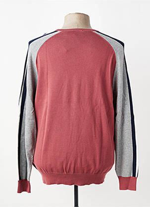 Pull stretch manches longues rose HACKETT homme