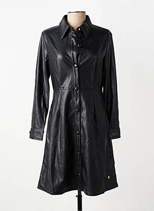 Robe courte manches longues manches longues noir LES TROPEZIENNES PAR M.BELARBI femme