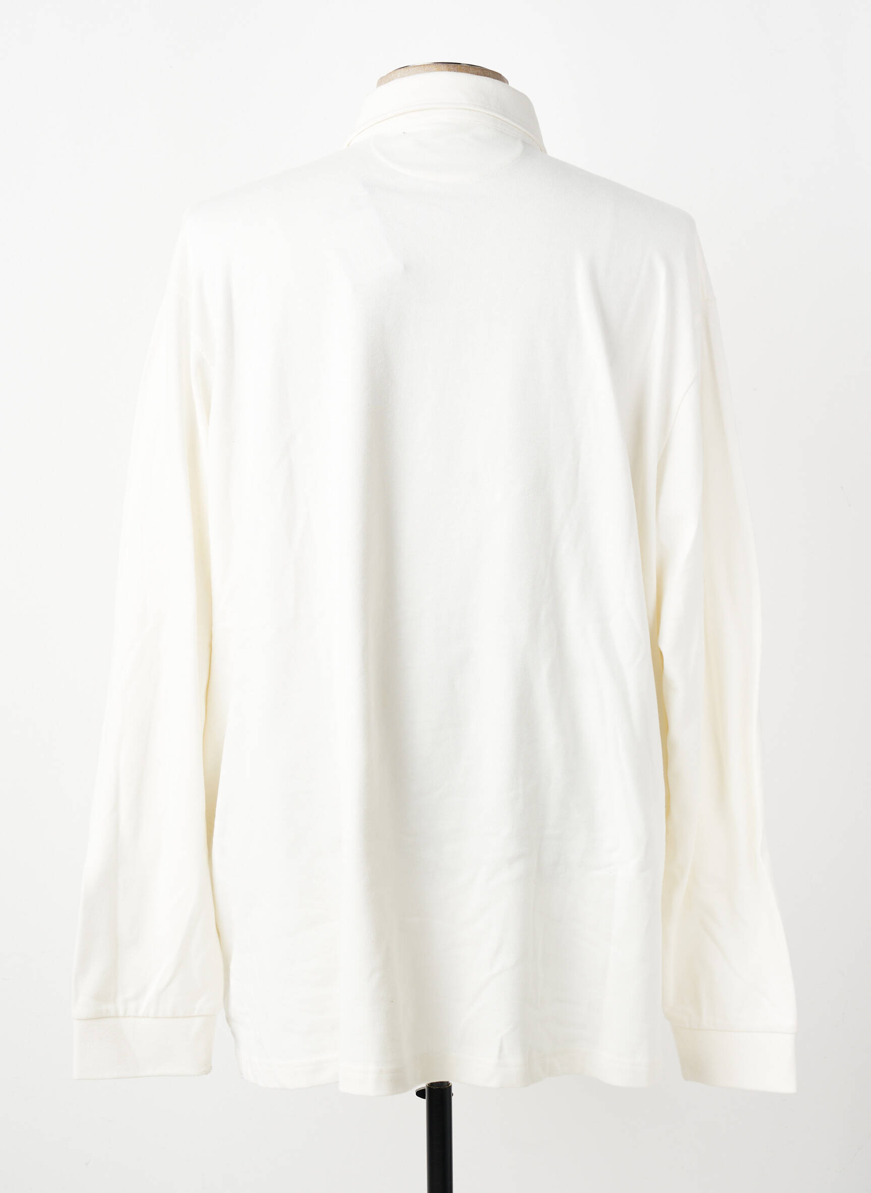 Polo manches longues manches longues beige HACKETT homme