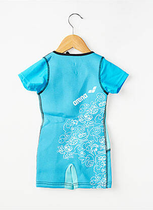 Maillot de bain 1 pièce stretch bleu ARENA enfant