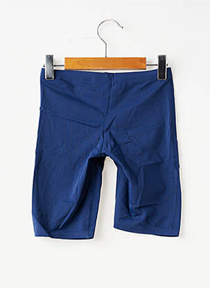 Short de bain effet matière satinée bleu ARENA garçon