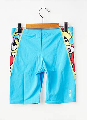 Short de bain effet matière satinée bleu ARENA garçon