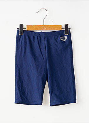 Short de bain effet matière satinée bleu ARENA garçon