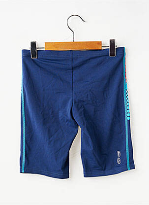 Short de bain effet matière satinée bleu ARENA garçon