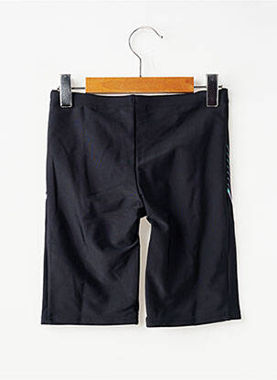 Short de bain effet matière satinée noir ARENA garçon