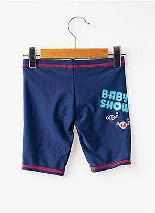 Short de bain effet matière satinée bleu ARENA garçon