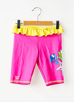 Bas de maillot de bain sérigraphie rose ARENA fille