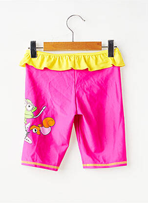 Bas de maillot de bain sérigraphie rose ARENA fille