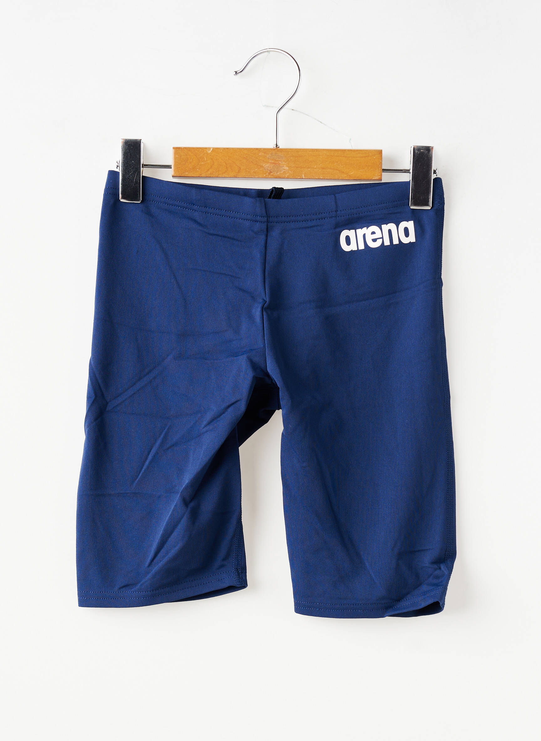 Short de bain effet matière satinée bleu ARENA garçon
