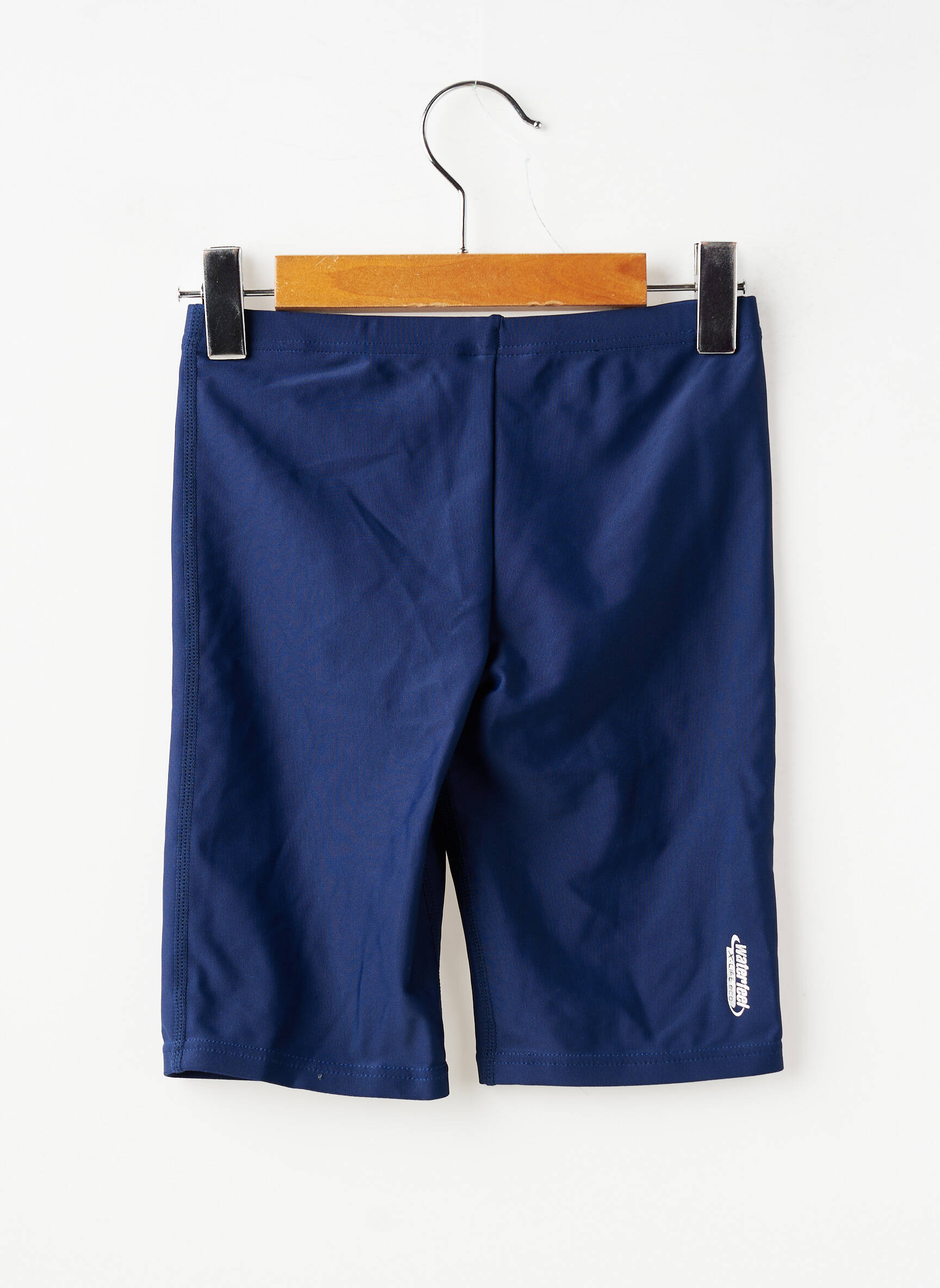 Short de bain effet matière satinée bleu ARENA garçon