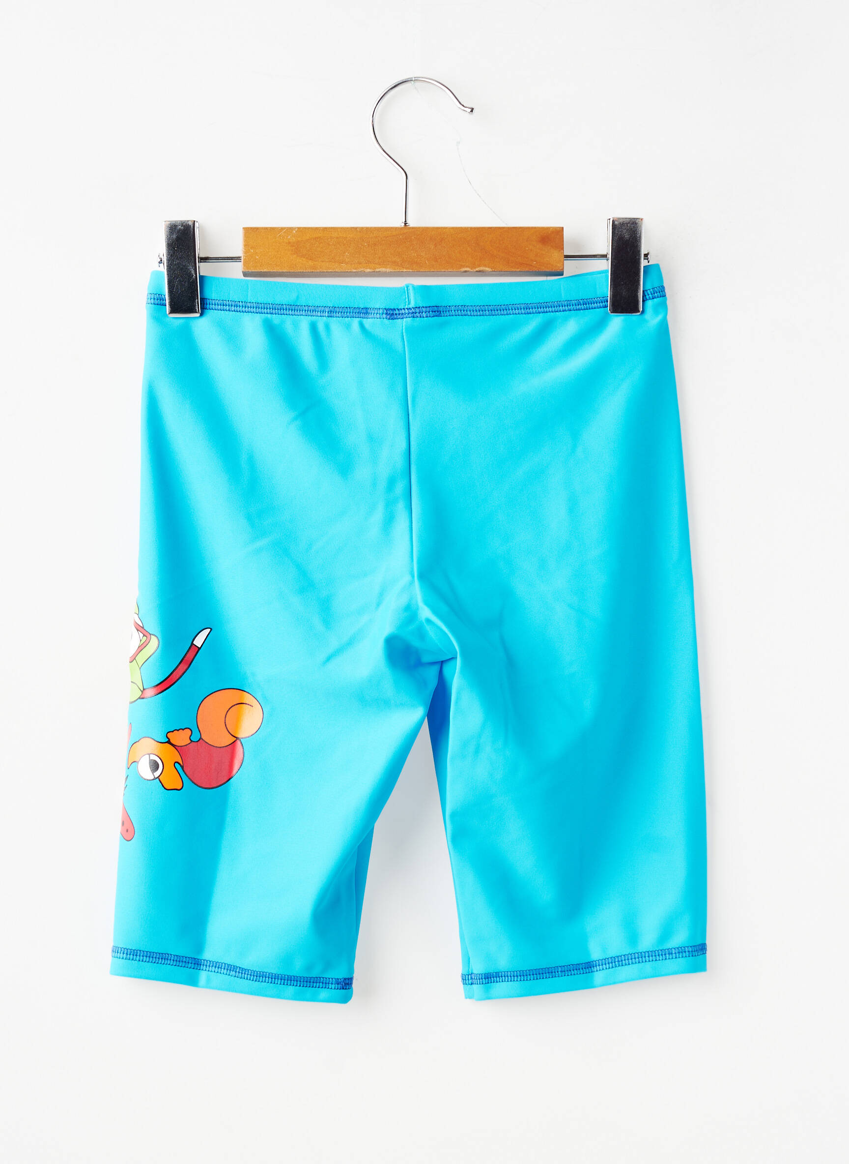 Short de bain effet matière satinée bleu ARENA garçon