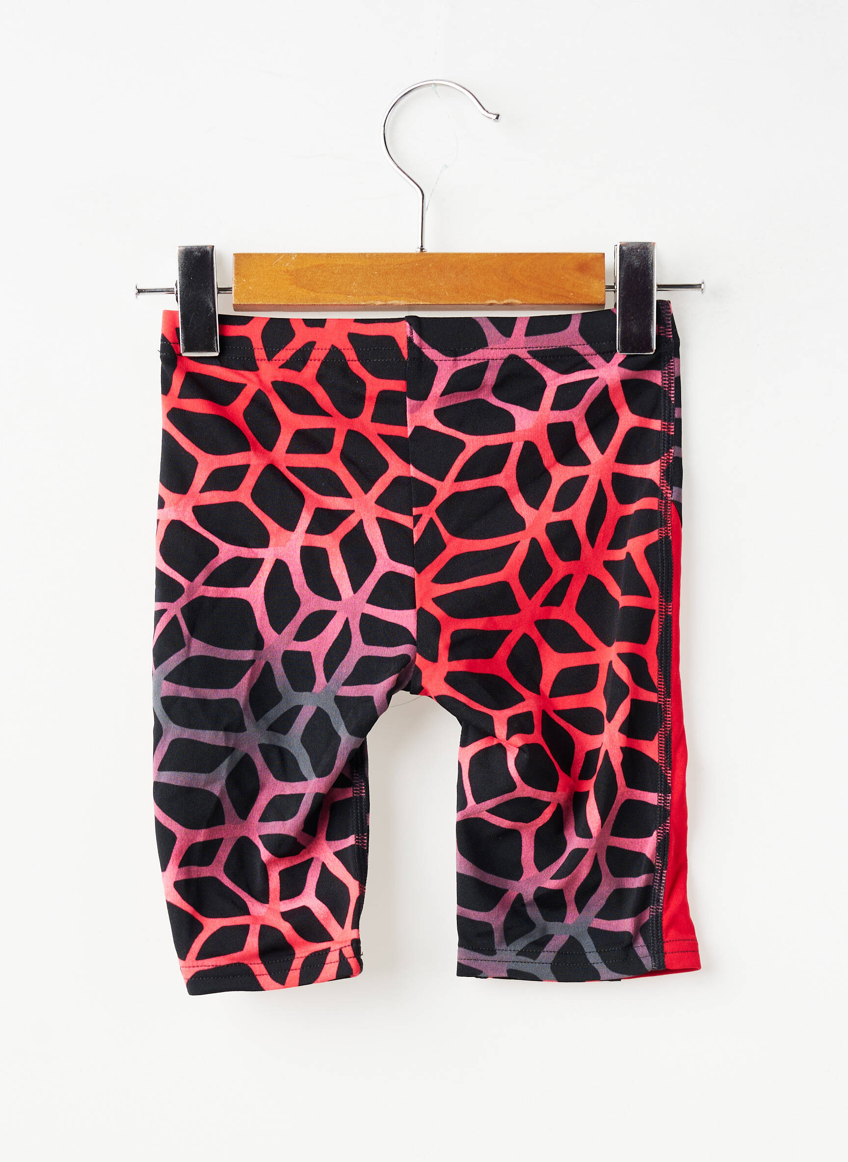 Short de bain imprimé fantaisie rouge ARENA garçon