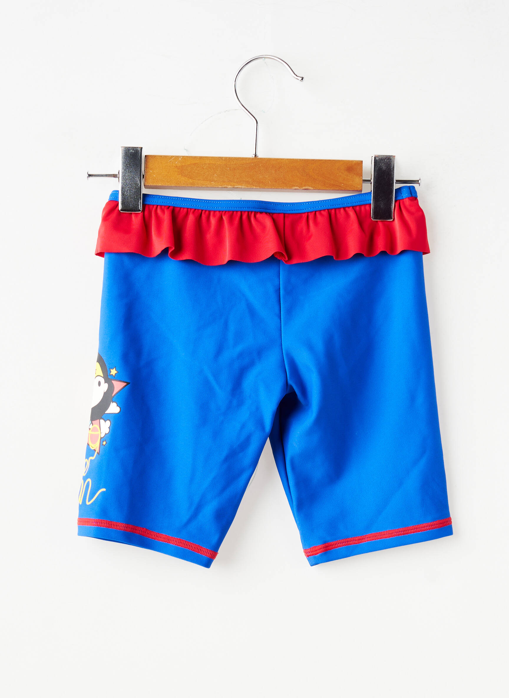 Bas de maillot de bain sérigraphie bleu ARENA fille