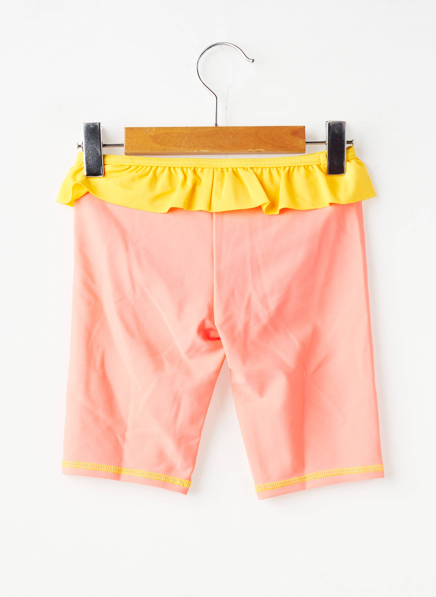 Bas de maillot de bain sérigraphie orange ARENA fille