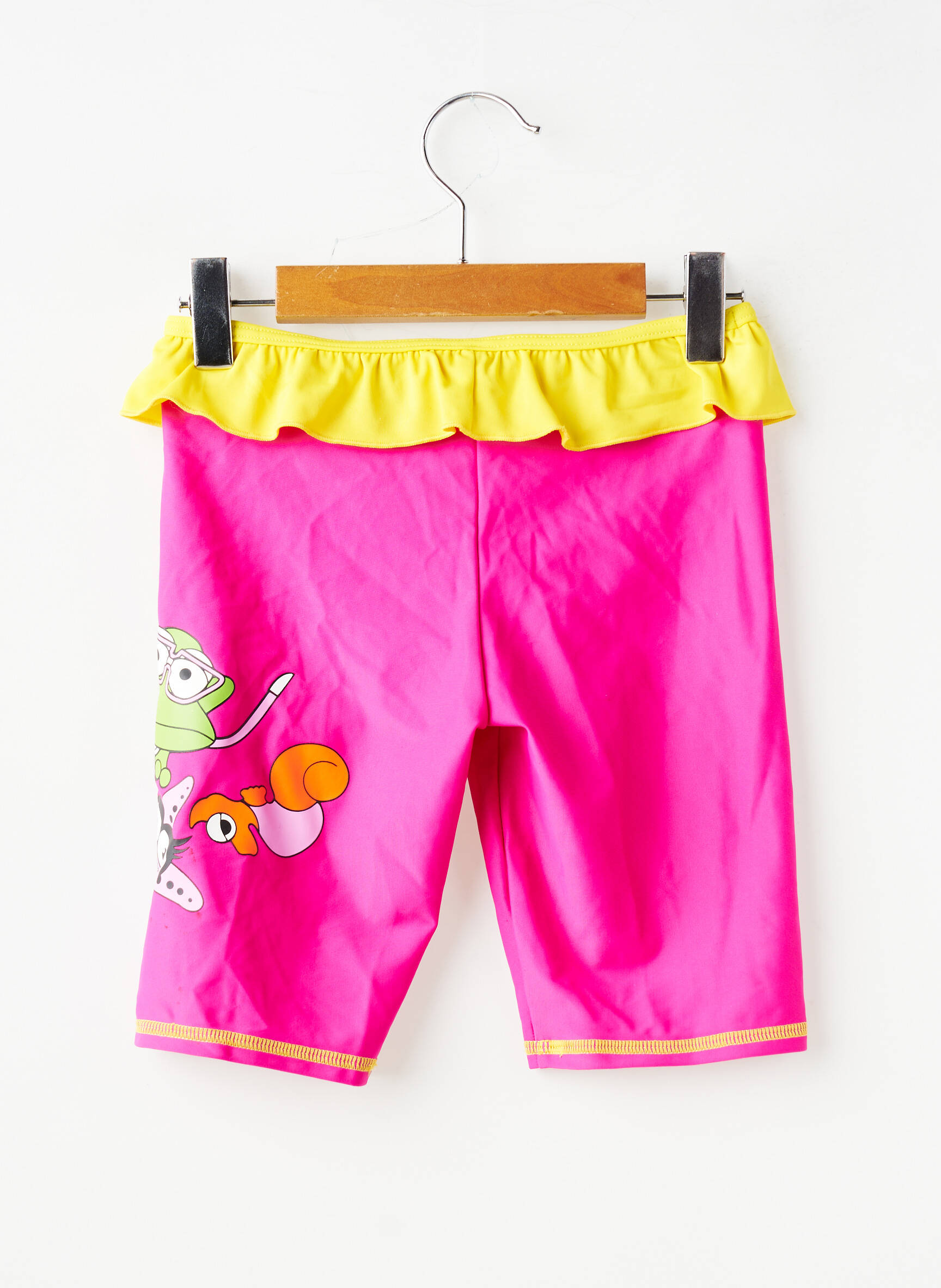 Bas de maillot de bain sérigraphie rose ARENA fille