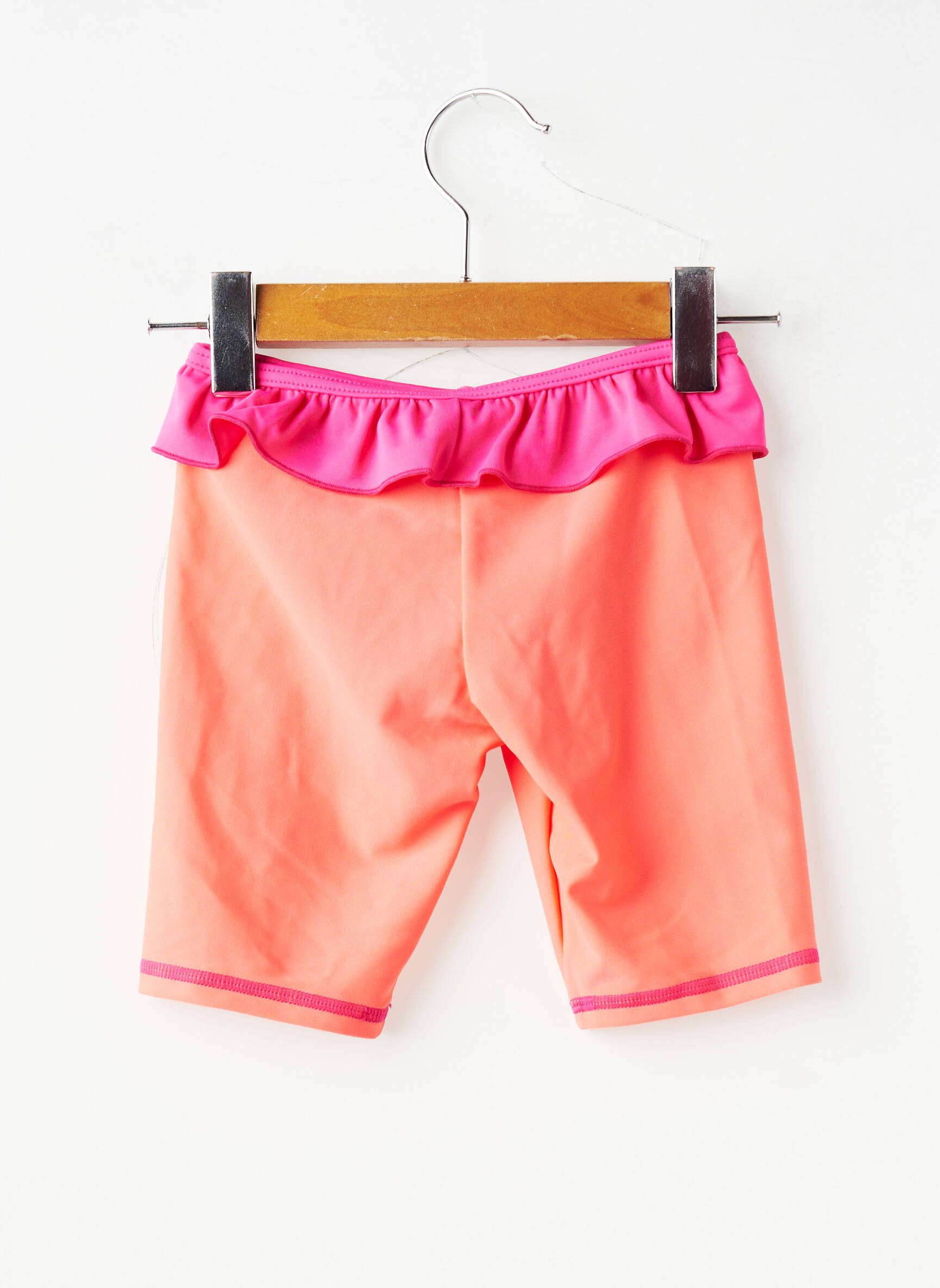 Bas de maillot de bain sérigraphie orange ARENA fille