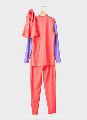 Ensemble pantalon manches longues orange ARENA fille