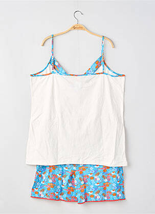 Pyjama tissage jersey bleu FRANCOISE SAGET femme