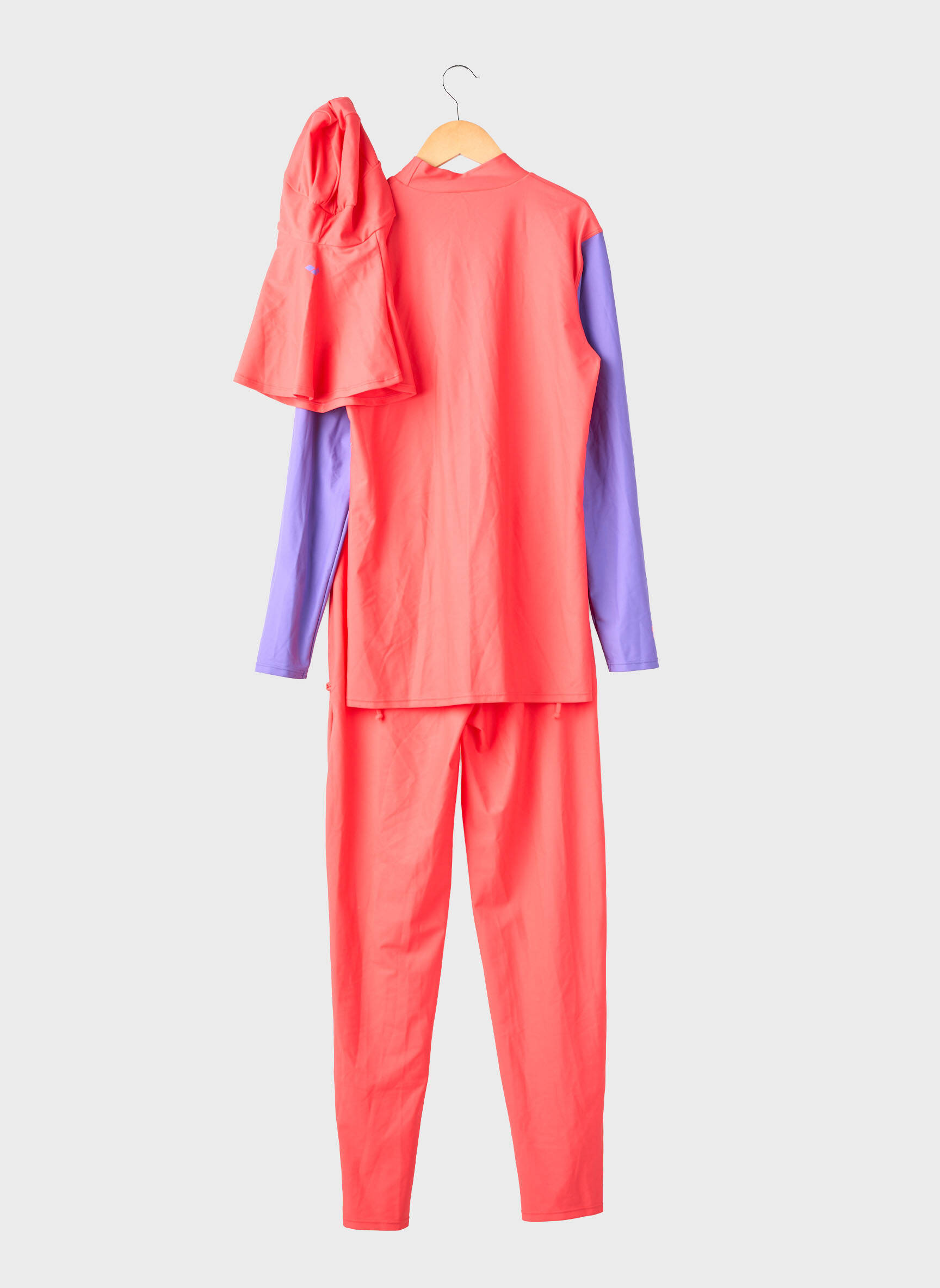 Ensemble pantalon manches longues orange ARENA fille