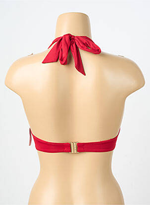 Haut de maillot de bain rouge AUBADE femme