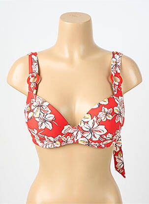 Haut de maillot de bain haut soutien-gorge moulé haut soutien-gorge moulé orange AUBADE femme