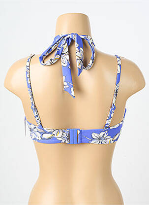 Soutien-gorge sans armature haut bandeau bleu AUBADE femme