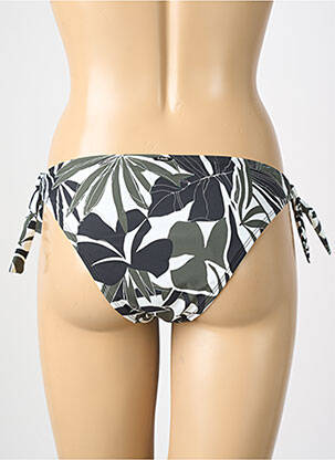 Bas de maillot de bain imprimé fantaisie culotte vert AUBADE femme