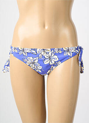 Bas de maillot de bain imprimé fantaisie culotte bleu AUBADE femme