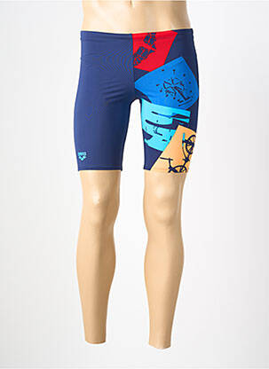Short de bain imprimé fantaisie bleu ARENA homme