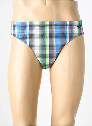 Slip de bain imprimé fantaisie bleu ARENA homme