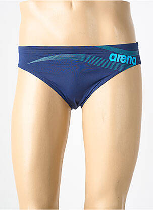 Slip de bain imprimé fantaisie bleu ARENA homme