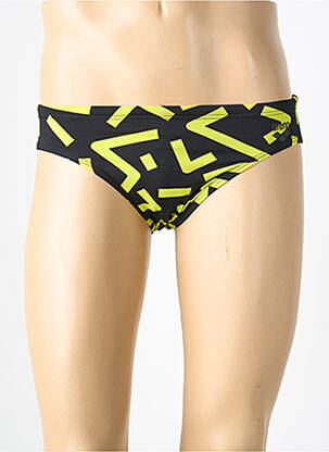 Slip de bain imprimé fantaisie noir ARENA homme