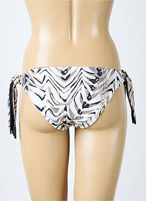 Bas de maillot de bain imprimé fantaisie culotte noir AUBADE femme