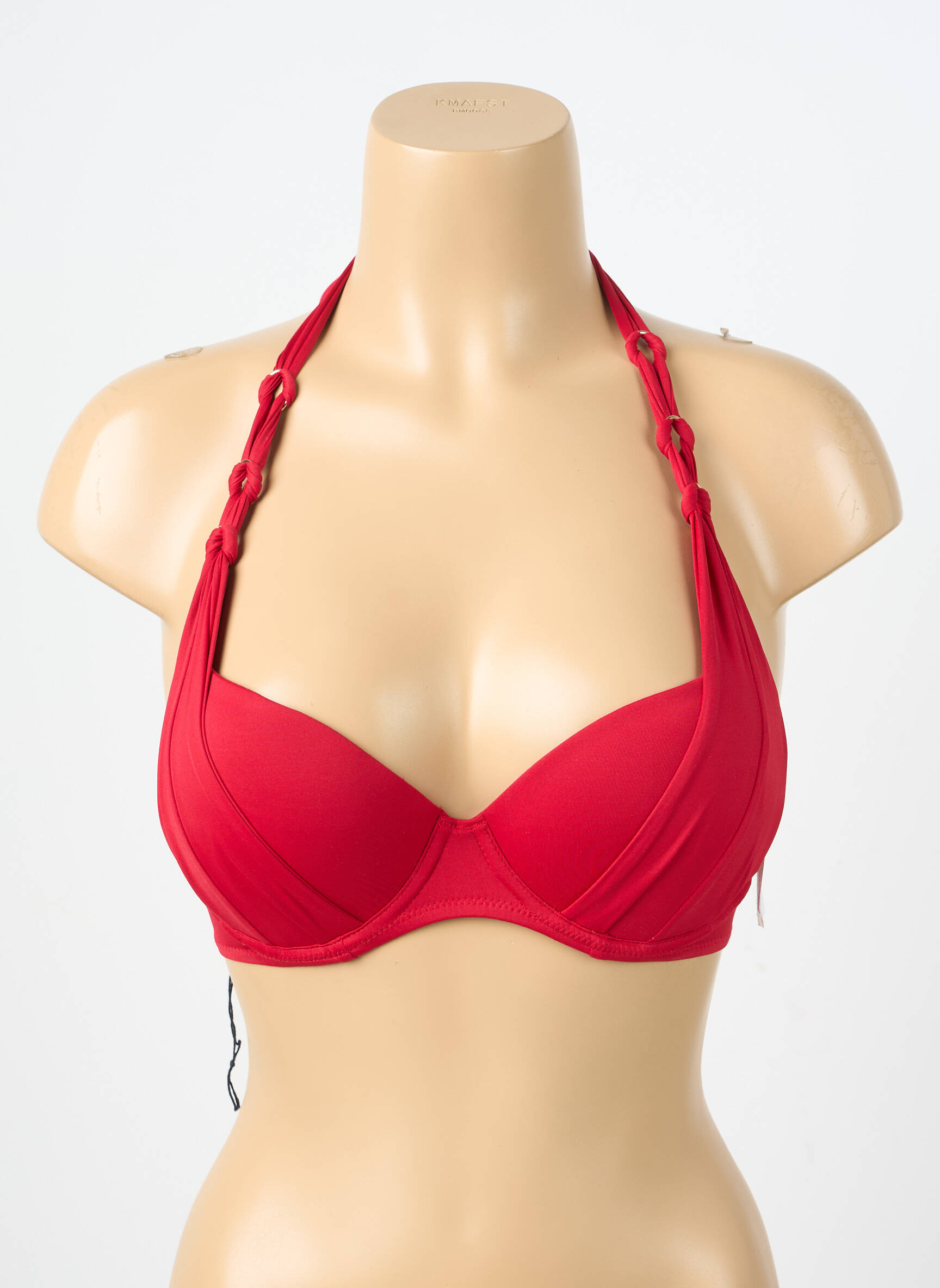 Haut de maillot de bain rouge AUBADE femme