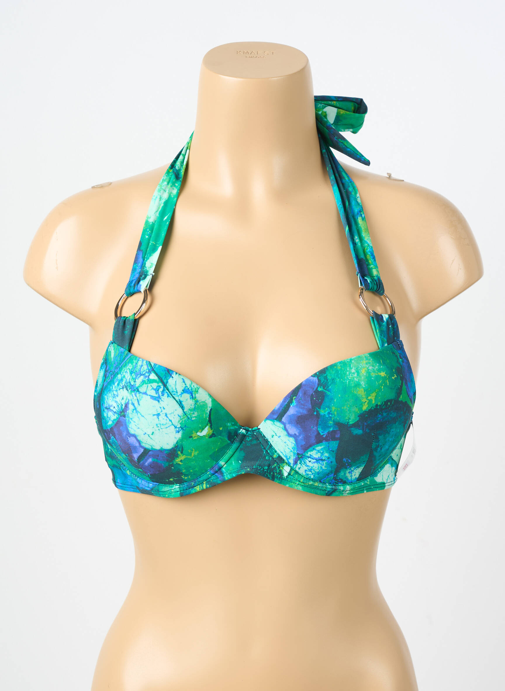 Haut de maillot de bain haut soutien-gorge moulé haut soutien-gorge moulé bleu AUBADE femme