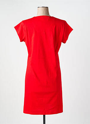 Chemise de nuit col v rouge ROSE POMME femme