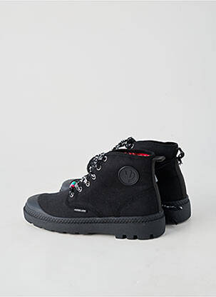 Baskets bout rond talon plat jusqu'à 3cm noir ARIZONA LOVE femme