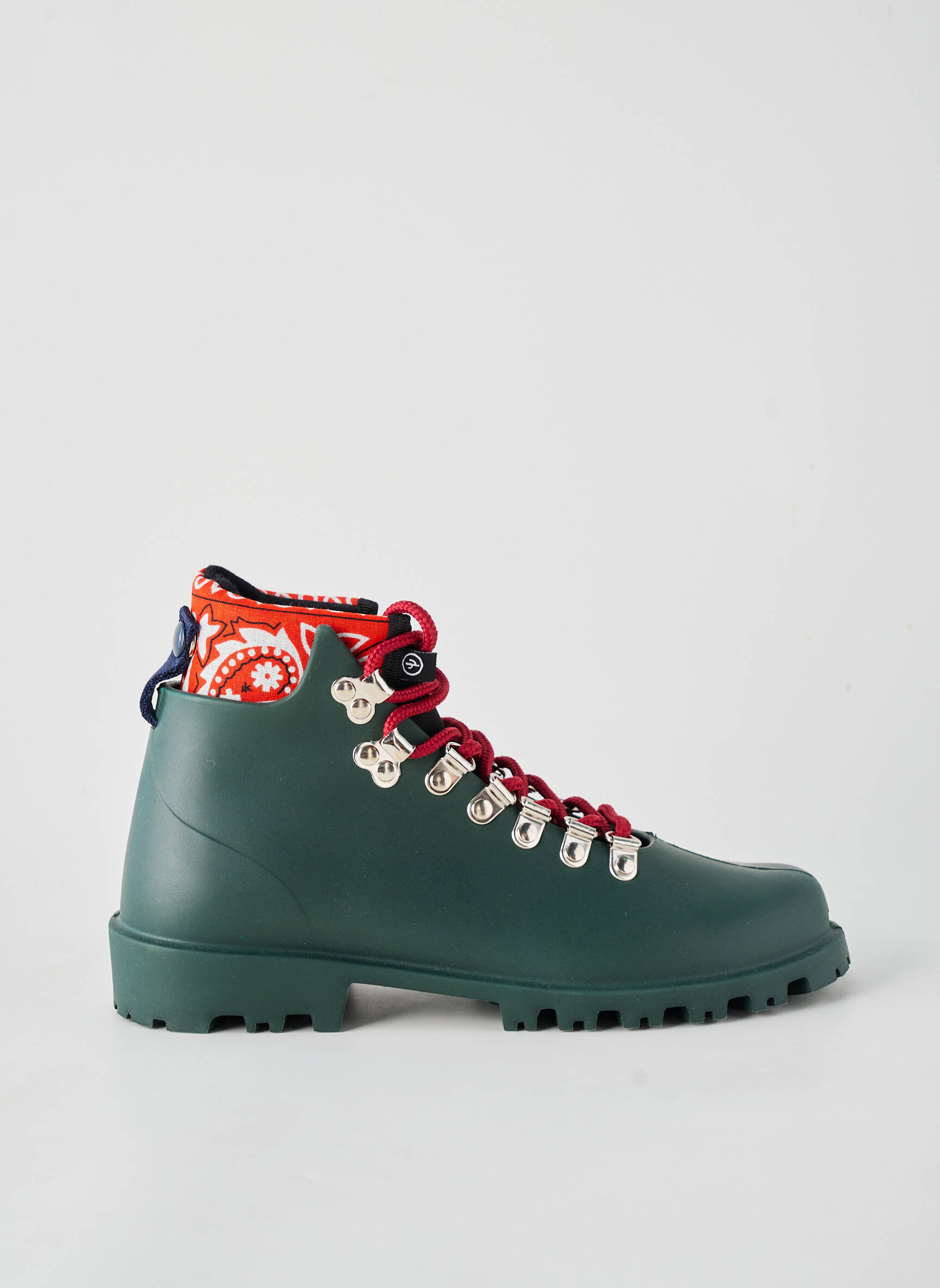 Baskets bout rond talon plat jusqu'à 3cm vert ARIZONA LOVE femme