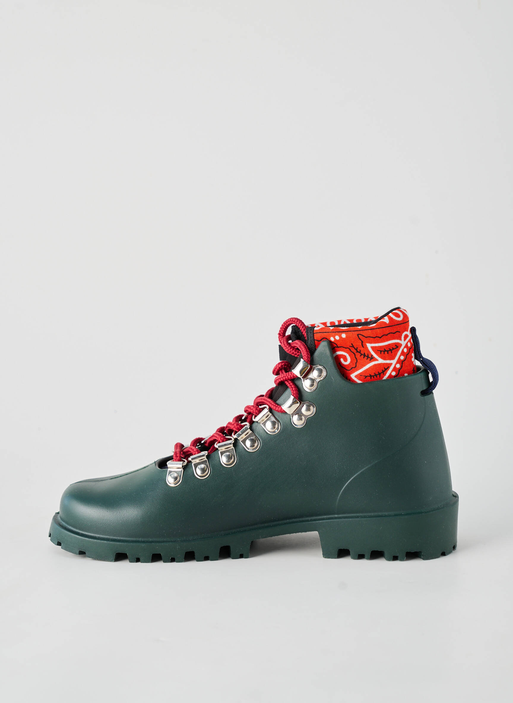 Baskets bout rond talon plat jusqu'à 3cm vert ARIZONA LOVE femme