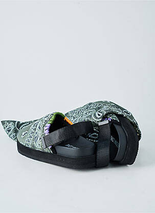 Mules/sabots talon plat jusqu'à 3cm vert ARIZONA LOVE femme