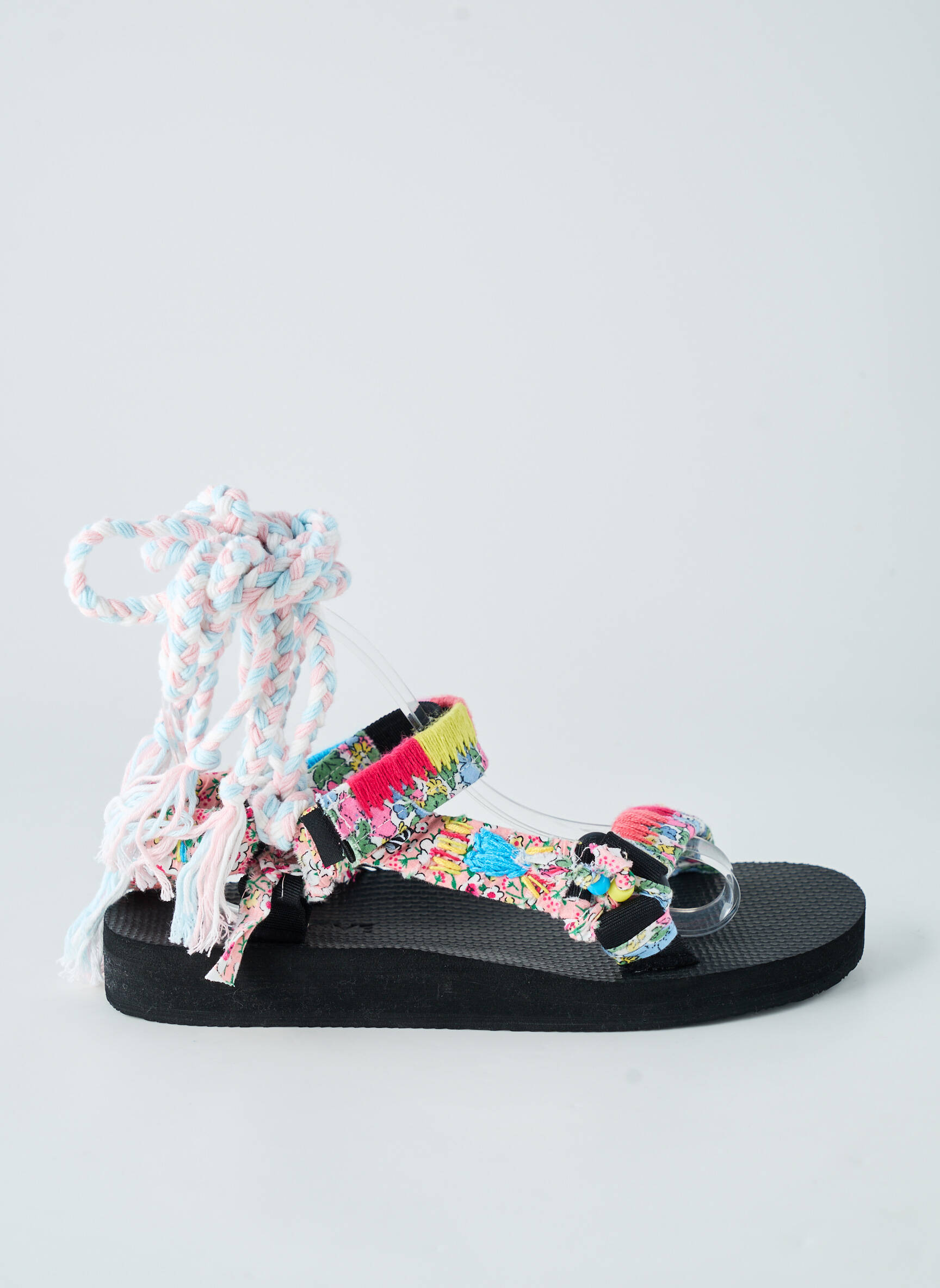 Mules/sabots matière lisse talon plat jusqu'à 3cm noir ARIZONA LOVE femme