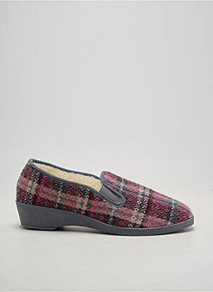 Chaussons/pantoufles  talon de 4 à 6cm rose SEDAGYL femme