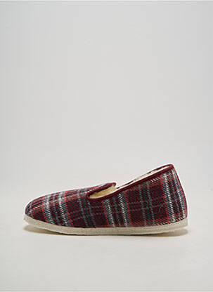 Chaussons/pantoufles  talon plat jusqu'à 3cm rouge SEDAGYL femme