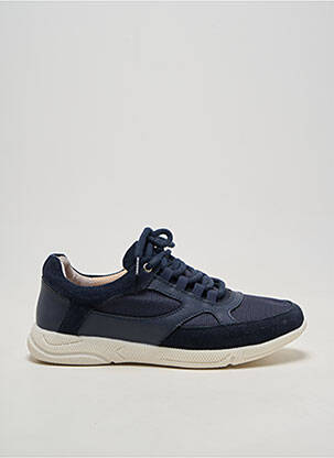 Baskets bout rond talon plat jusqu'à 3cm bleu DAMART femme