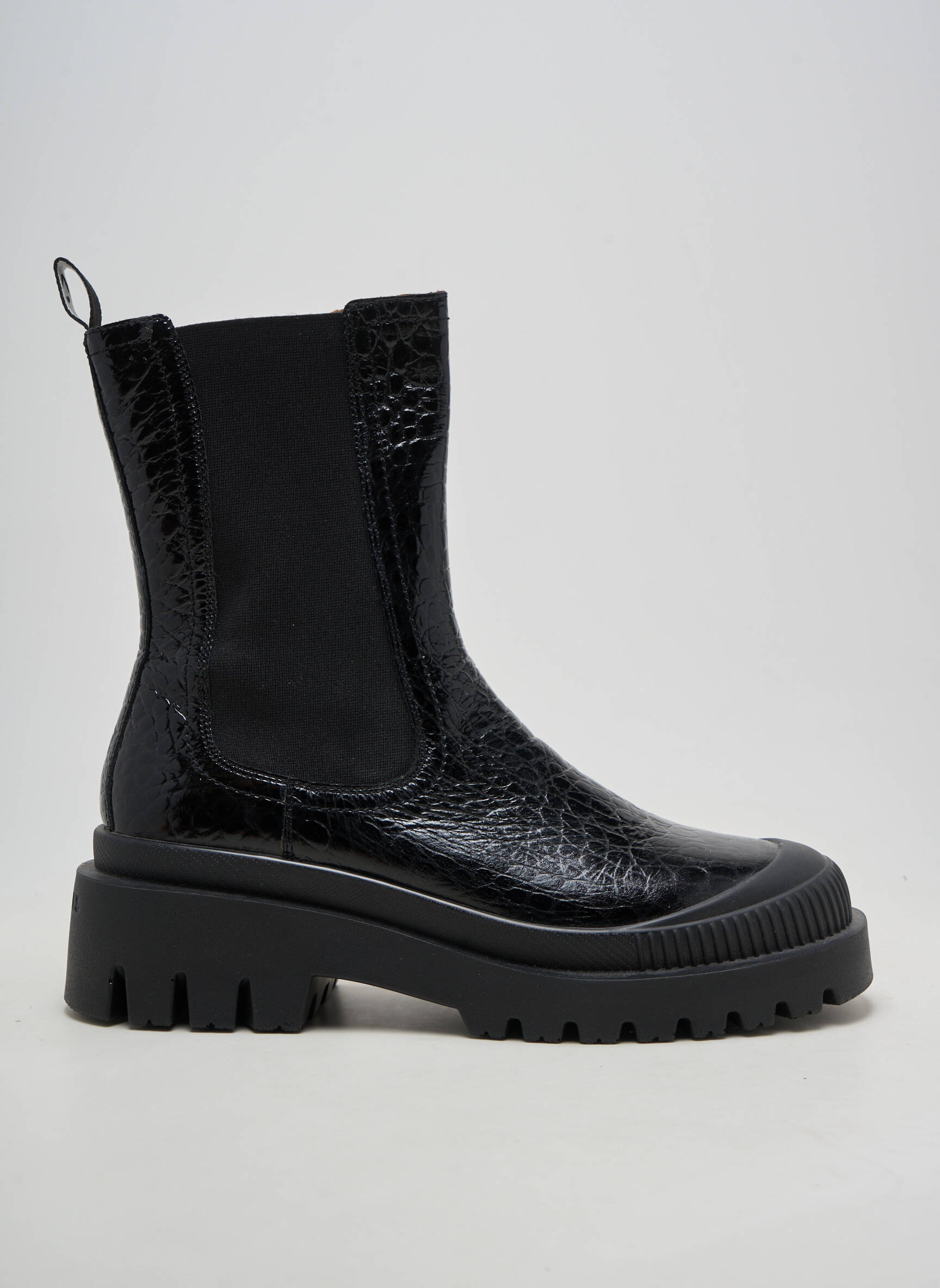 Bottines/boots talon bas talon de 4 à 6cm noir PATAUGAS femme