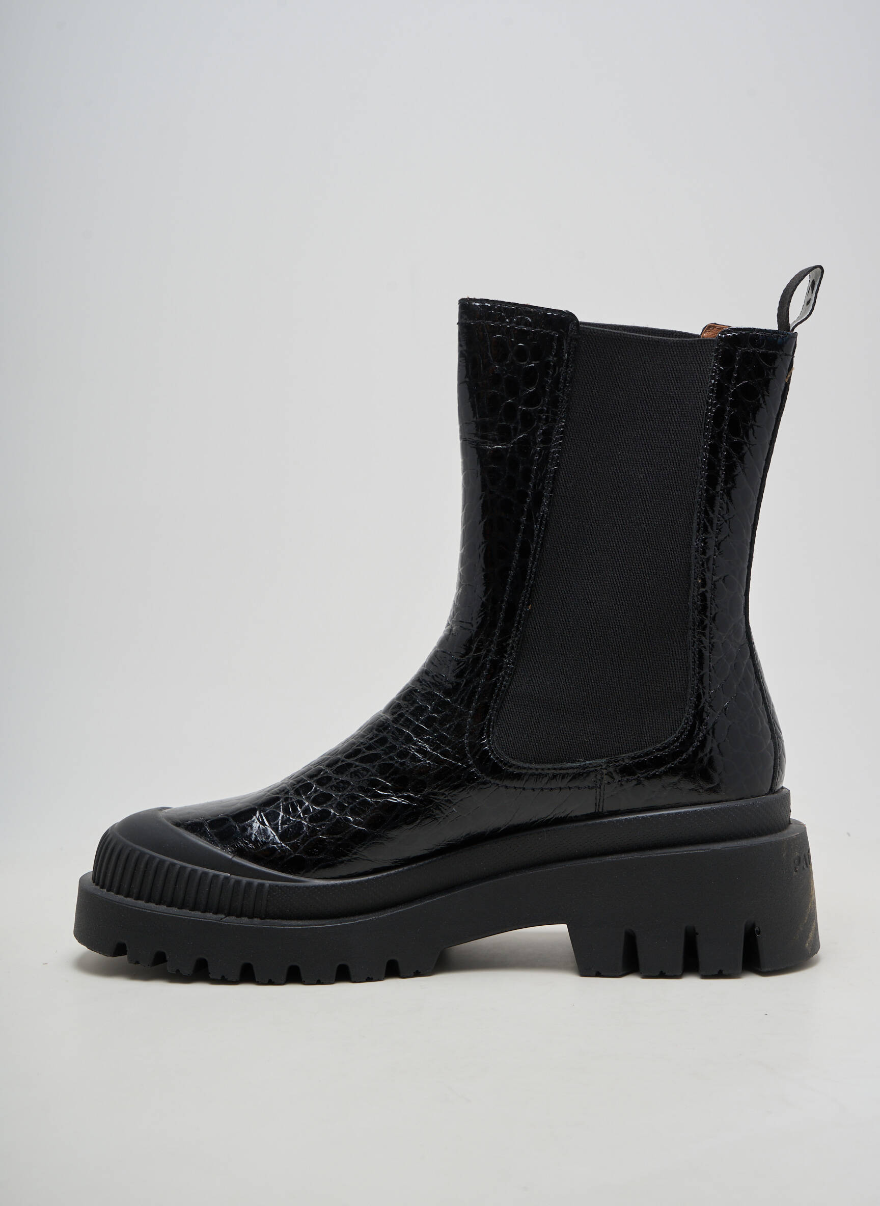 Bottines/boots talon bas talon de 4 à 6cm noir PATAUGAS femme