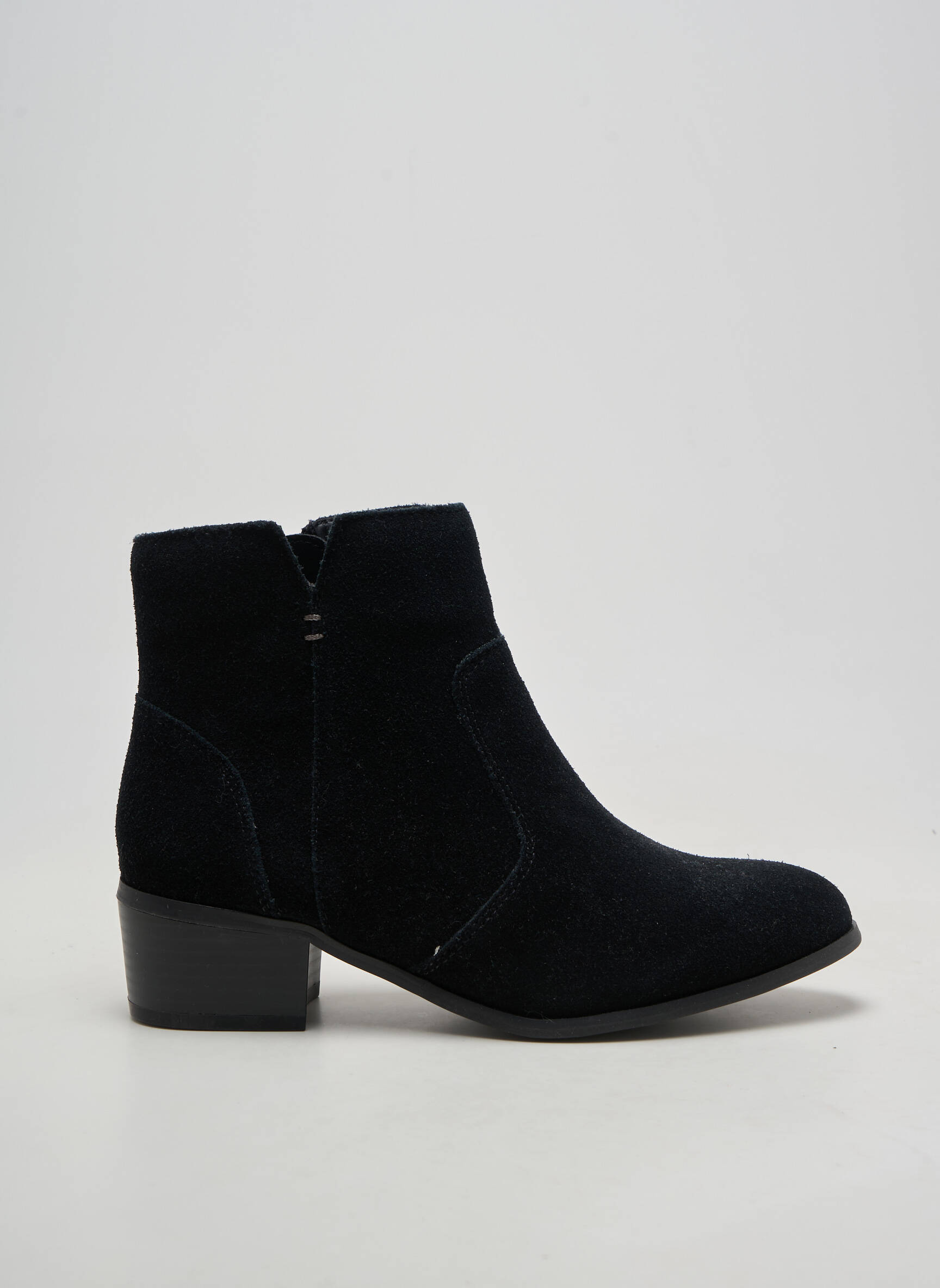 Bottines/boots bout rond talon de 4 à 6cm noir DAMART femme