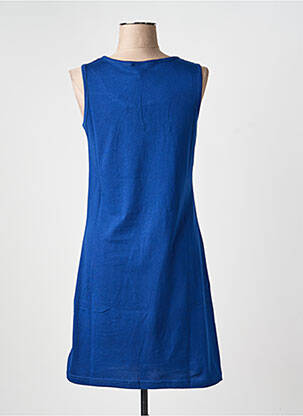 Chemise de nuit imprimé rayures bleu ROSE POMME femme