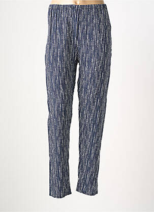 Pantalon slim taille élastique taille normale bleu DREAM VALLEY femme