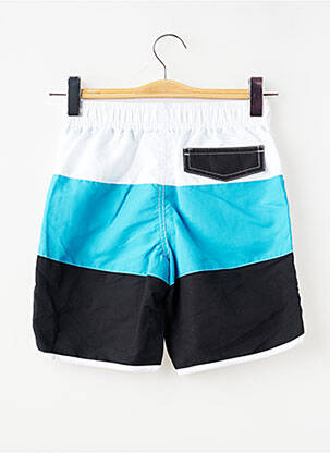 Short de bain fermeture liens à nouer bleu MONDACA garçon